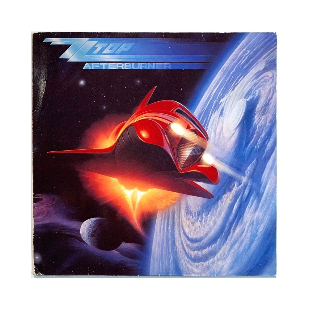 ZZ Top LP Afterburner  kansi VG levy VG+ Käytetty LP