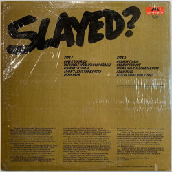 Slade LP Slayed?  kansi EX levy EX- Käytetty LP