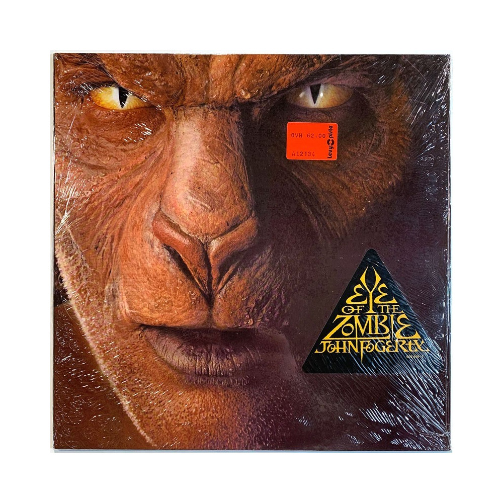 Fogerty John LP Eye of the Zombie  kansi EX levy VG+ Käytetty LP