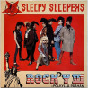 Sleepy Sleepers LP Rock’y VI - Pölkyllä päähän  kansi EX levy EX Käytetty LP