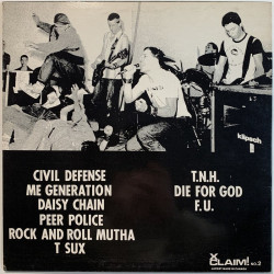 F.U.’S LP Kill For Christ  kansi EX levy EX- Käytetty LP