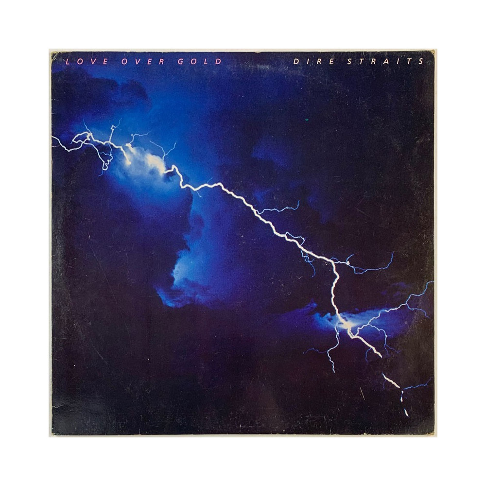 Dire Straits LP Love over gold  kansi VG+ levy VG+ Käytetty LP