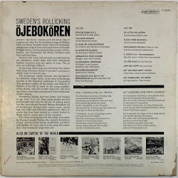 Öjebokören LP Sweden's Rollicking Öjebokören  kansi VG levy EX- Käytetty LP