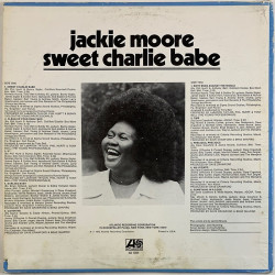 Moore Jackie LP Sweet Charlie babe  kansi VG levy VG+ Käytetty LP