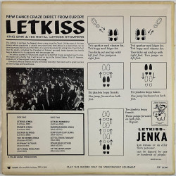 King Erik & his Royal Letkiss Stompers 1960’s SW 99380 Letkiss Begagnat LP