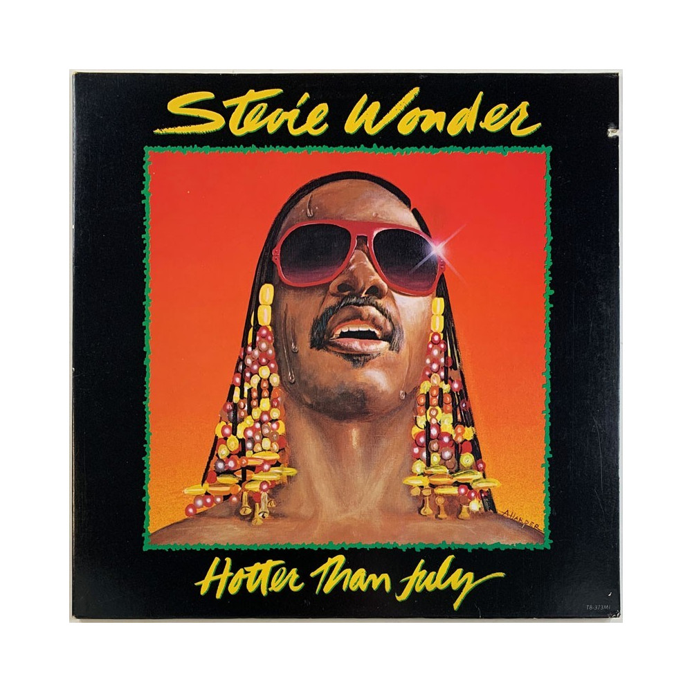 Wonder Stevie 1980 T8-373M1 Hotter than july Begagnat LP