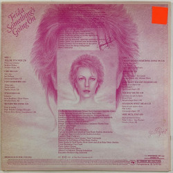 Frida LP Something’s going on  kansi VG levy EX Käytetty LP