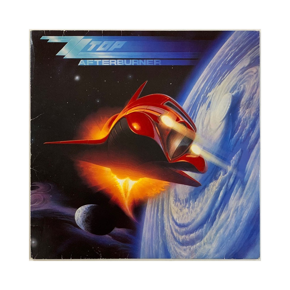 ZZ Top LP Afterburner  kansi VG+ levy EX- Käytetty LP
