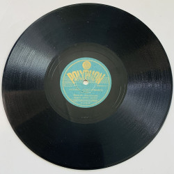 Åkerwalls Blæseorkester Gramofonilevy Anchors aweight / Nationa emblem march  kansi paperikansi/muovitasku levy VG savikiekko gr