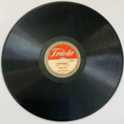 Tuomi Veikko Gramofonilevy Hopeahiukset / Kun tiet eroavat  kansi paperikansi/muovitasku levy VG savikiekko gramofonilevy