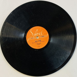 Martikainen Viljo 1949 S 9009 Silver moon (hopeinen kuu) / Blue mood stenkaka 78-varvare