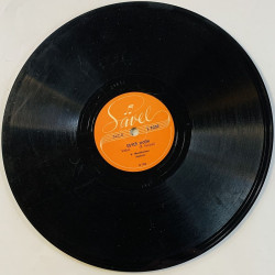 Martikainen Viljo 1949 S 9009 Silver moon (hopeinen kuu) / Blue mood stenkaka 78-varvare