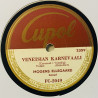 Ellegaard Mogens Gramofonilevy Venetsian karnevaali / Hopeakuun valssi  kansi paperikansi/muovitasku levy VG savikiekko gramofon
