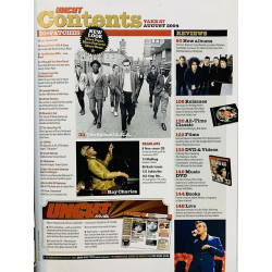 Uncut magazine 2004 August Robert Smith: Cure, Michael Moore aikakauslehti