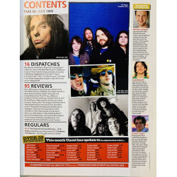 Uncut magazine 2005 July Van Morrison, Alice Cooper, aikakauslehti