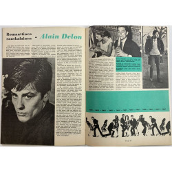 Ajan Sävel 1962 N:o 7 Romanttinen Alain Delon aikakauslehti