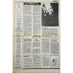 Rumba rockin ajankohtaislehti : Cure, Saxon, Billy Idol - begagnade magazine