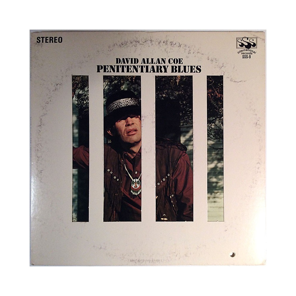 Coe David Allan 1969 SSS-9 Penitentiary Blues Used LP