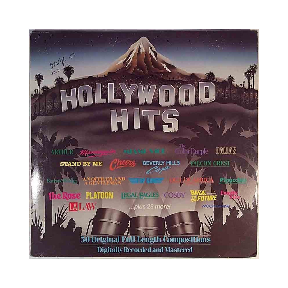 Hollywood Hits Orchestra and Billy Andrusco: Hollywood Hits 5LP  kansi VG levy EX Käytetty LP
