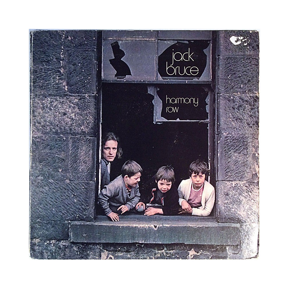 Bruce Jack: Harmony Row  kansi G+ levy EX Käytetty LP