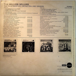 Chartbusters Orchestra And Singers 1970 ECS-R2059 The Million Sellers Second hand LP