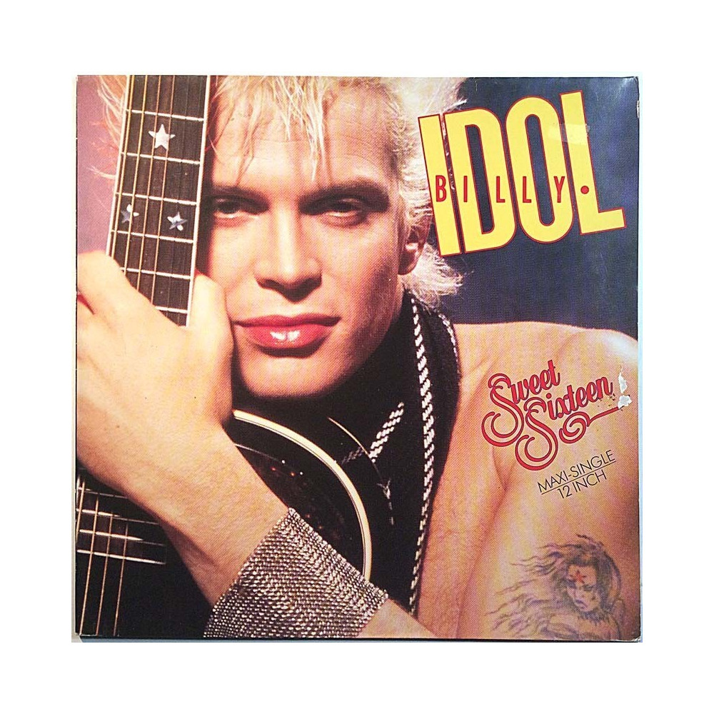Idol Billy: Sweet Sixteen 12-inch maxi  kansi EX levy EX Käytetty LP