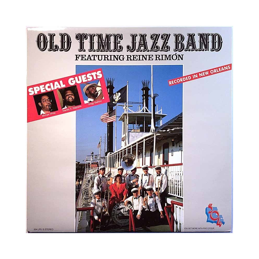 Old Time Jazz Band 1986 504 LPS 15 Featuring Reine Rimón Used LP
