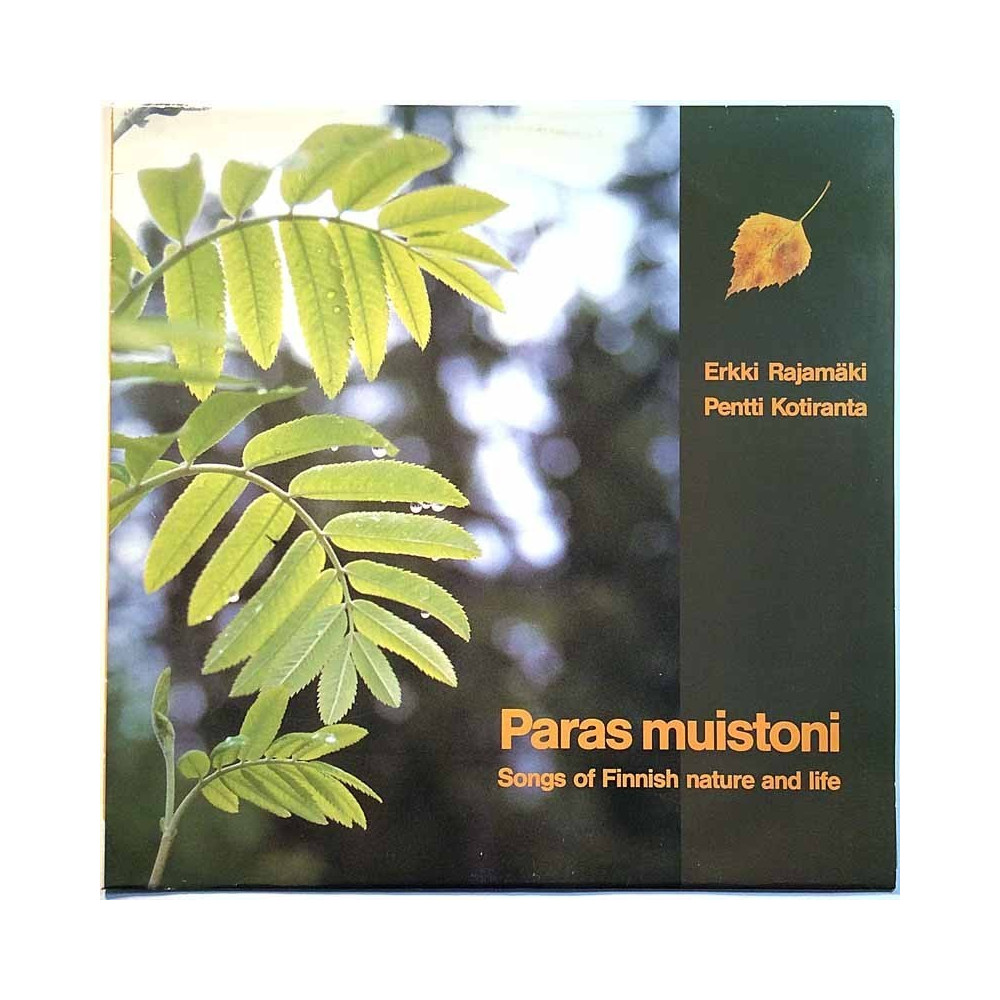 Rajamäki Erkki, Pentti Kotiranta 1990 SSY-1 Paras muistoni Begagnat LP