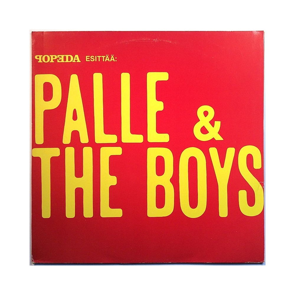 Popeda 1985 PIS 152-12 Palle & The Boys 12-inch maxi Used LP