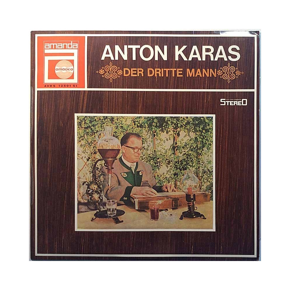 Karas Anton 1967 AVRS 12501 Der Dritte Mann ( Harry Lime Theme) Used LP