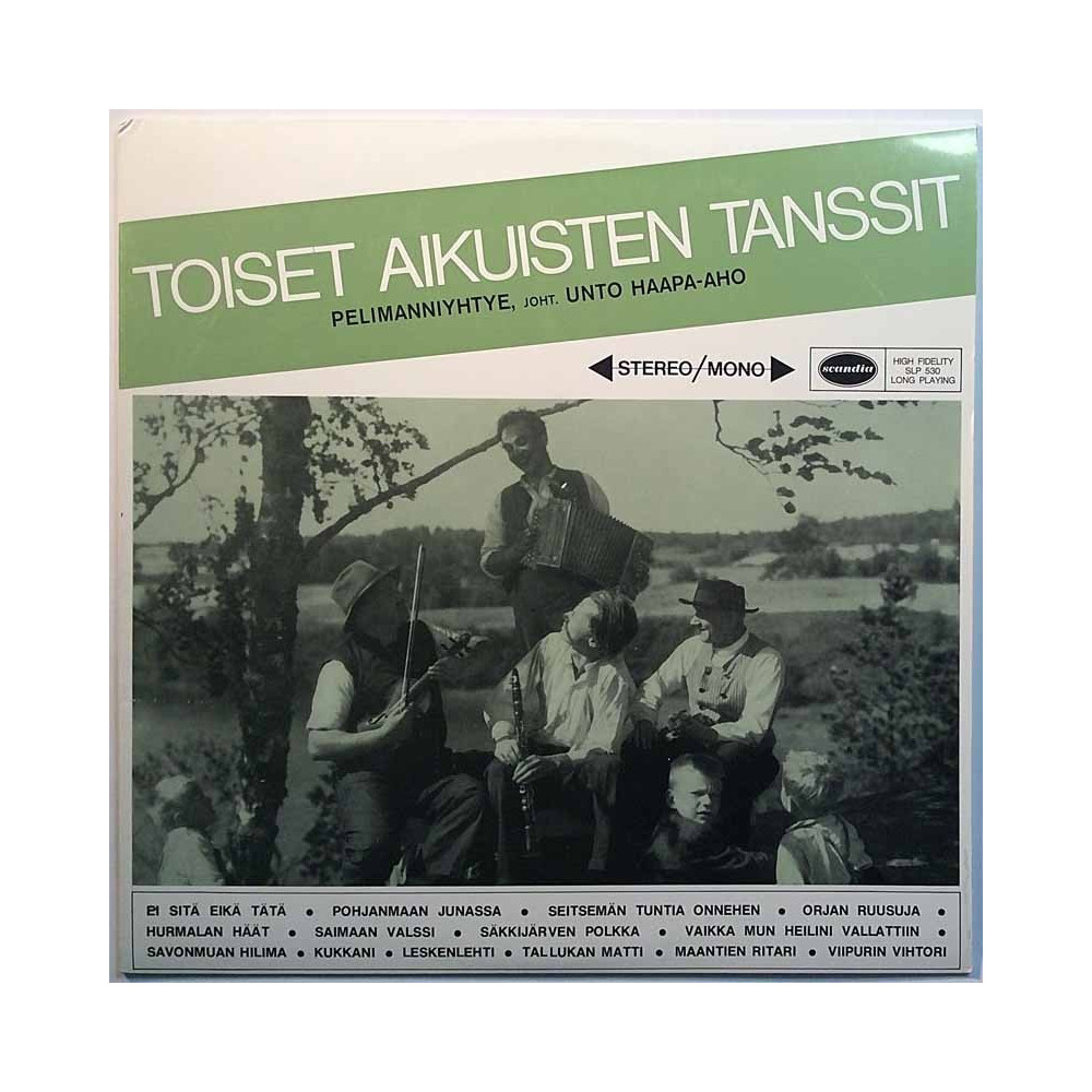 Eri Esittäjiä: Toiset Aikuisten Tanssit  kansi EX levy EX Käytetty LP