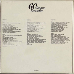 Various Artists 1970’s BT 555028-29 60 Songs to Remember 3LP Used LP