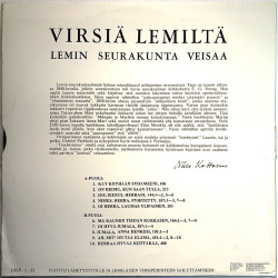 Lemin Seurakunta 1960’s LSLP -1-33 Virsiä Lemmiltä LP