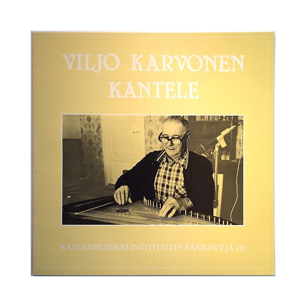 Karvonen Viljo 1983 KILP 10 Kantele LP