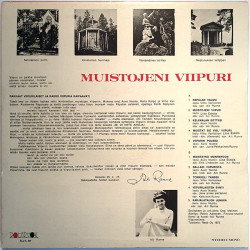 Eri Esittäjiä 1975 KJL 19 Muistojeni Viipuri LP