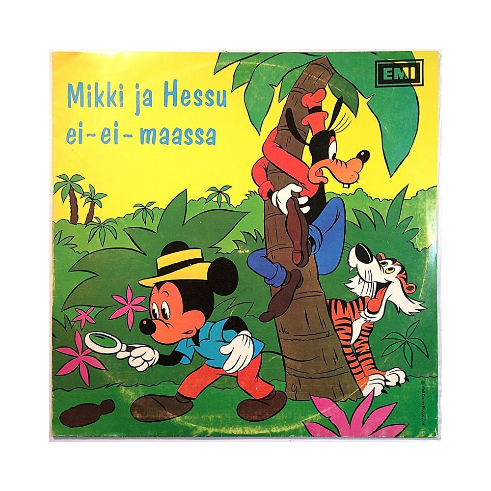 Ahlapuro Ossi ym. kertojina 1972 5E048-34721 Mikki Ja Hessu Ei-Ei-Maassa Begagnat LP