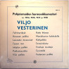 Vesterinen Viljo  1975 PSOP 25 Viljo Vesterinen sininen kansi Used LP