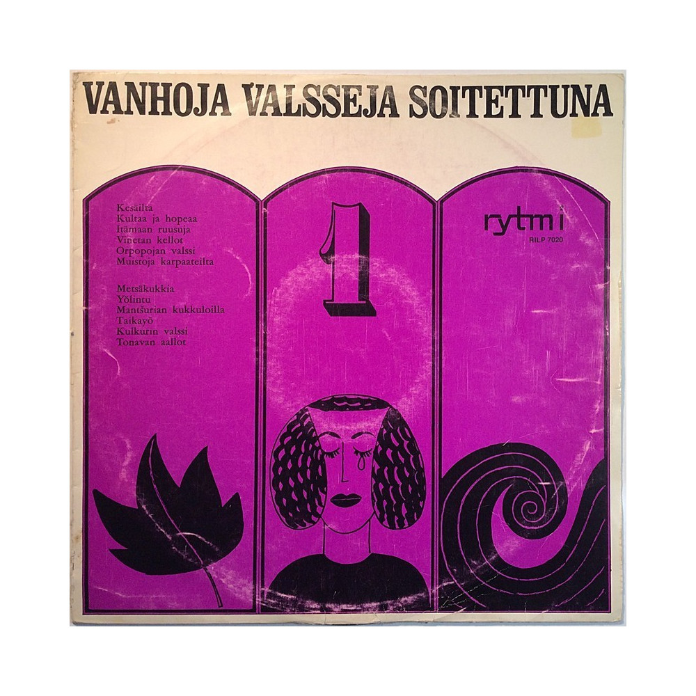 Sahurit, Taito Vainio, Kalle Palonen ym. 1950’s RILP 7020 Vanhoja valsseja soitettuna 1 Used LP