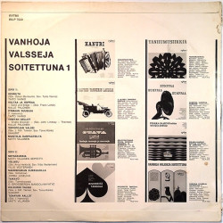 Sahurit, Taito Vainio, Kalle Palonen ym. 1950’s RILP 7020 Vanhoja valsseja soitettuna 1 Used LP