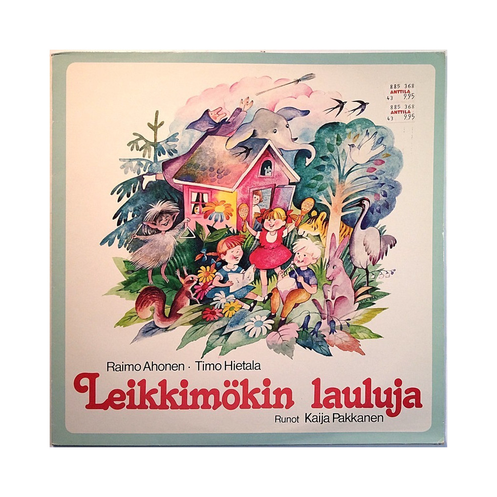 Karvonen Reijo, Susanna Haavisto ym. 1987 KEL 672 Leikkimökin lauluja Used LP