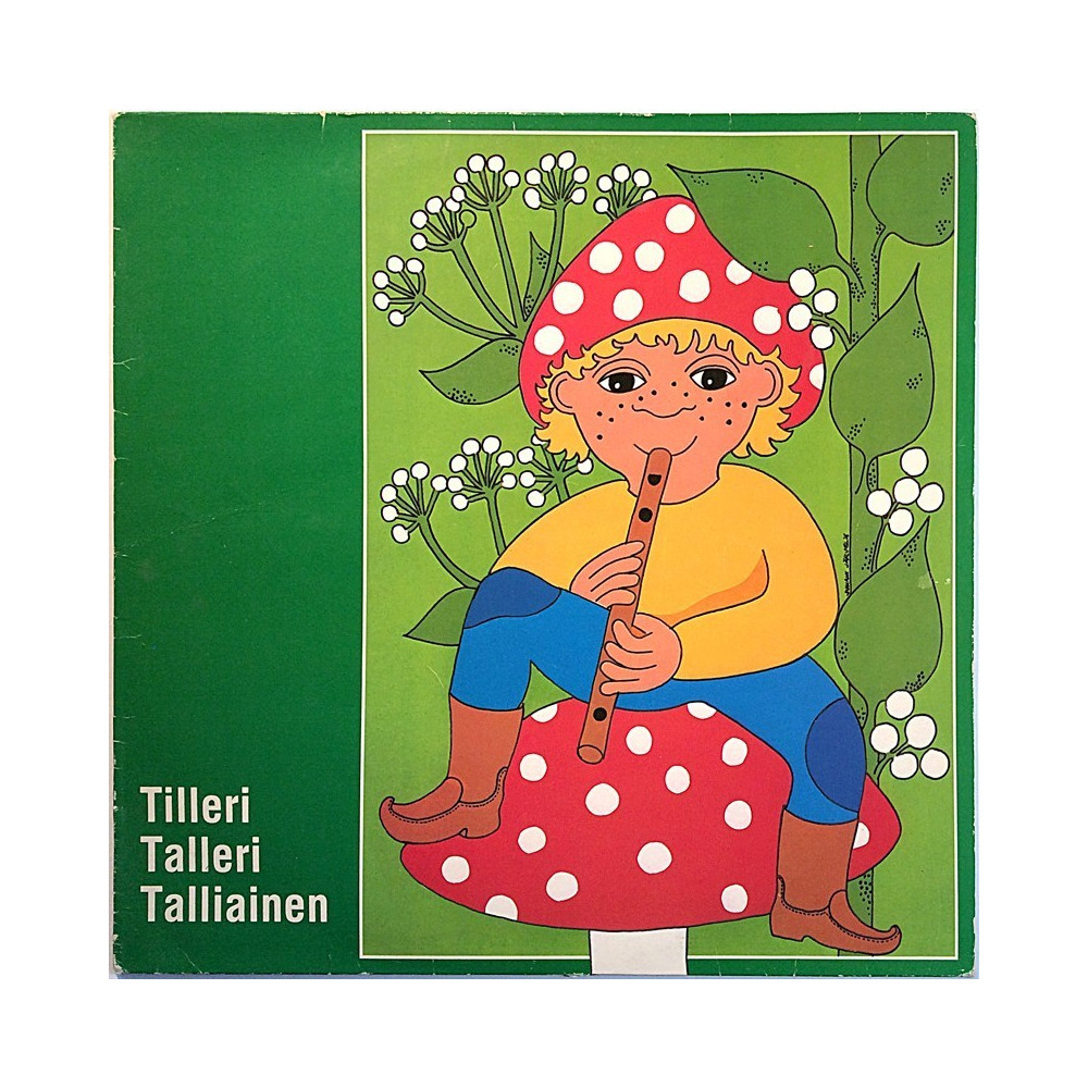 Saksala Harri, Liisa Lääveri ym. 1982 KEL 631 Tilleri Talleri Talliainen Begagnat LP