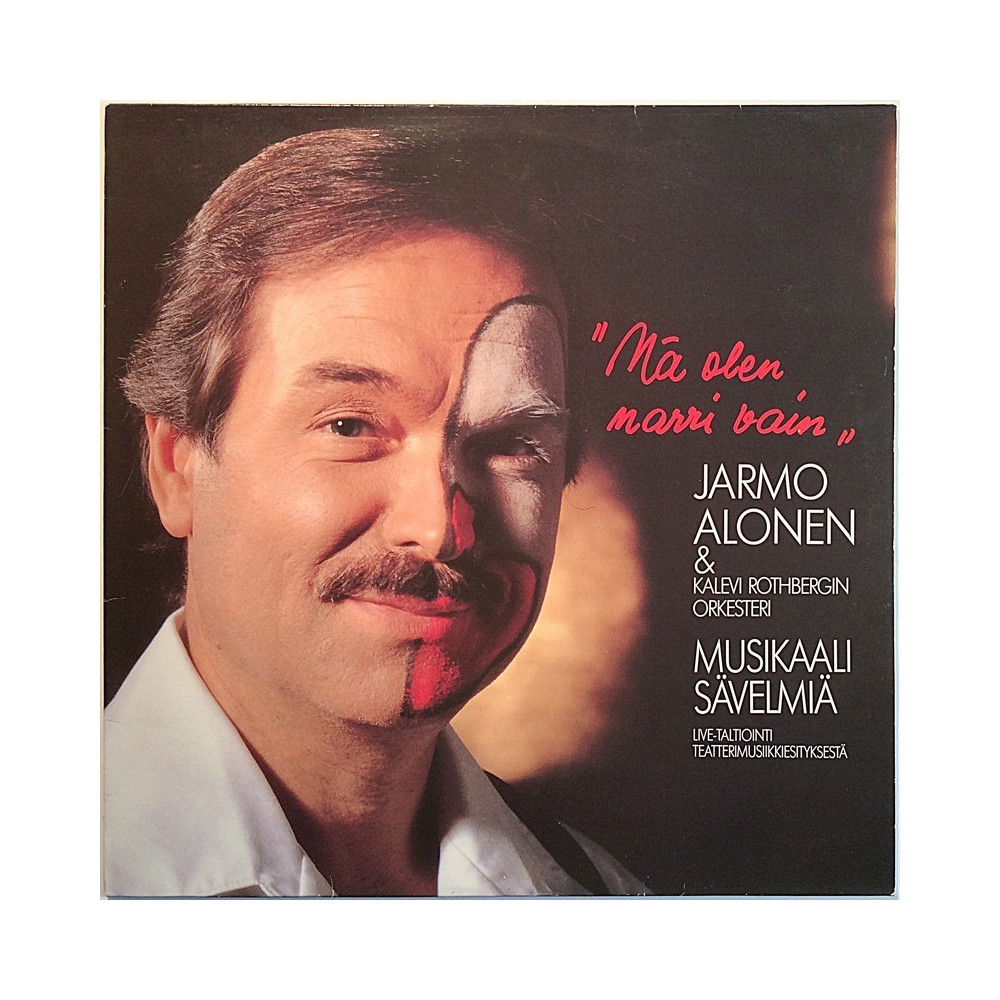 Alonen Jarmo & Kalevi Rothbergin orkesteri 1990 LSSY 1990 Mä Olen Narri Vain, Musikaali sävelmiä Used LP