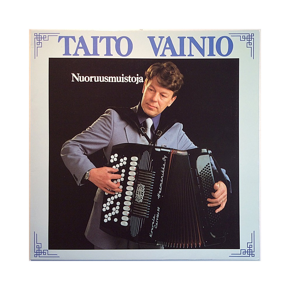 Vainio Taito: Nuoruusmuistoja  kansi EX levy EX Käytetty LP