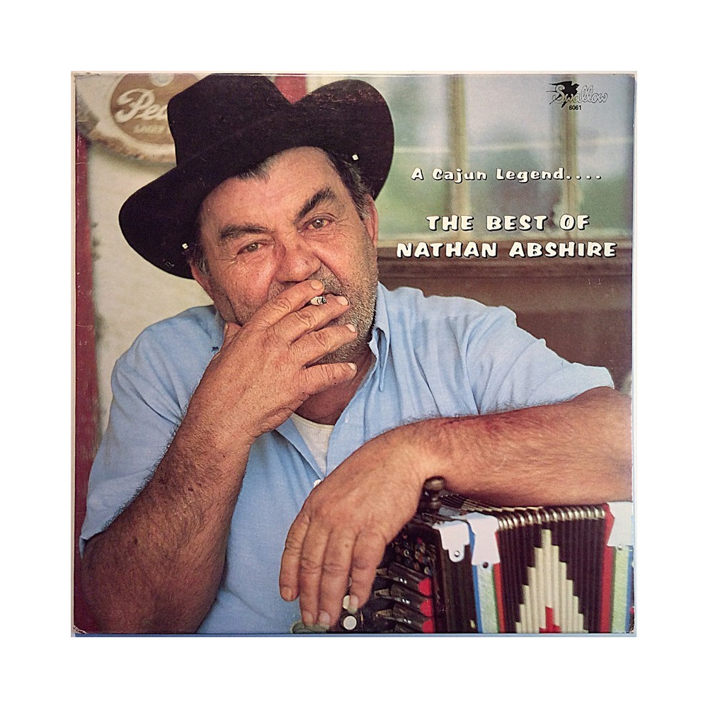 Abshire Nathan 1986 LP-6061 The besy of A Cajun Legend Used LP