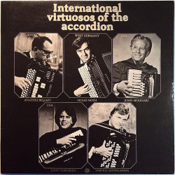 Various Artists 1978 NEA-LP 37 International virtuosos of the accordion Begagnat LP