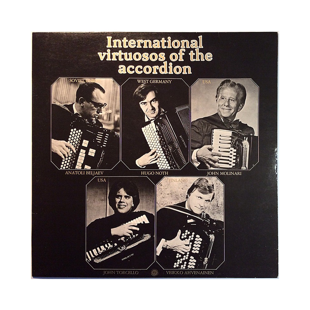 Various Artists 1978 NEA-LP 37 International virtuosos of the accordion Used LP