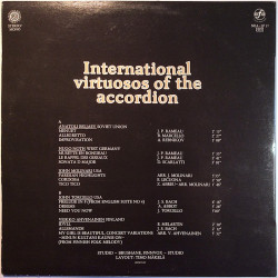 Various Artists 1978 NEA-LP 37 International virtuosos of the accordion Used LP