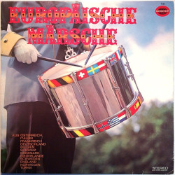 Luftwaffenmusikkorps 4, Hamburg 1970’s 719 Europäische Märsche Begagnat LP