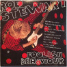 Stewart Rod: Foolish Behaviour  kansi VG+ levy EX Käytetty LP