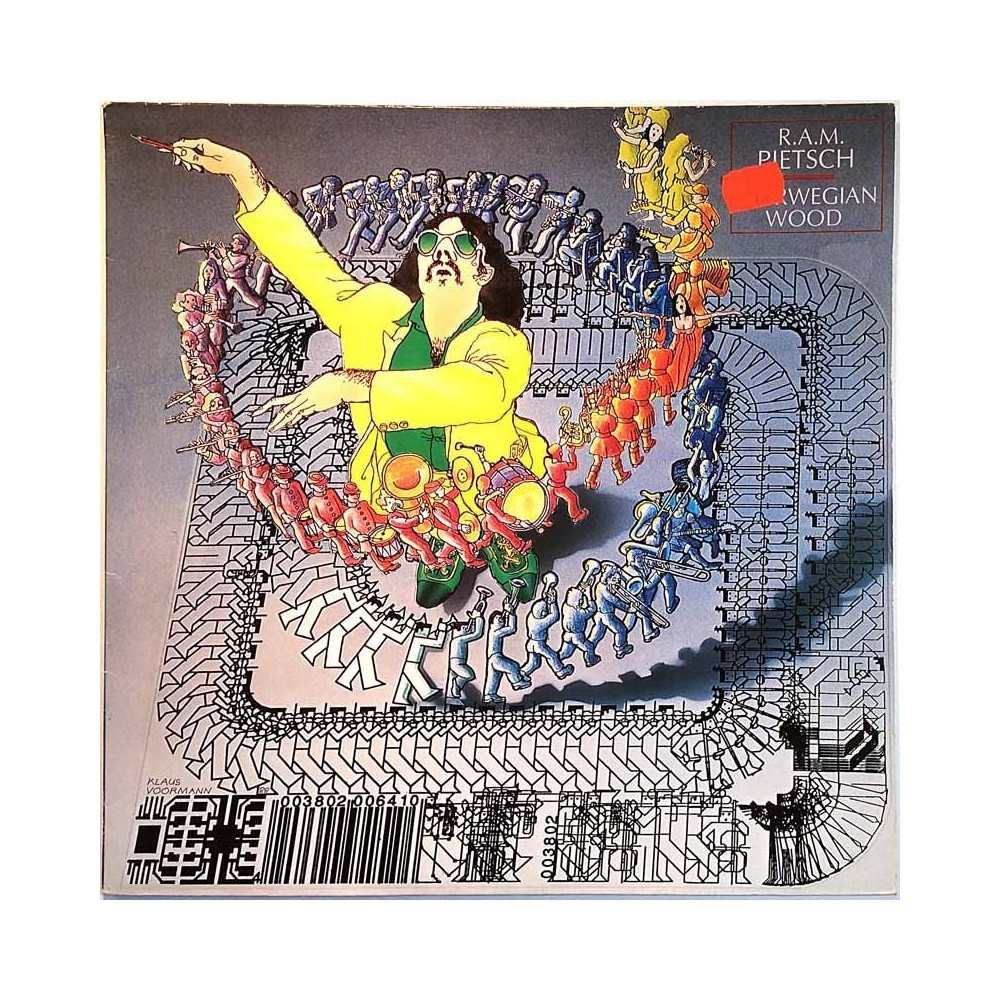 R.A.M. Pietsch: Norwegian Wood  kansi VG levy EX- Käytetty LP